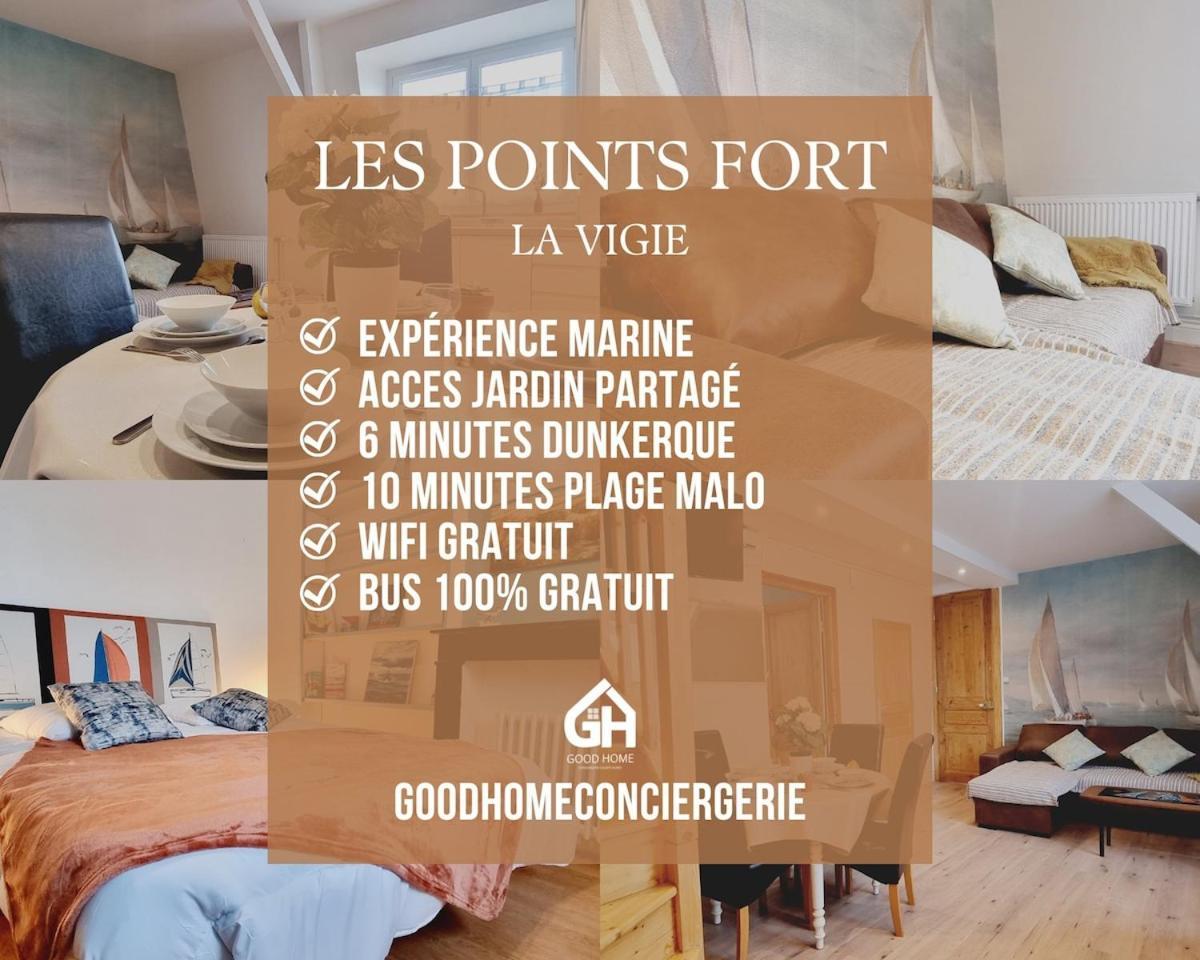 *Villa Marine*La Vigie - Duplex Coudekerque-Branche Ngoại thất bức ảnh